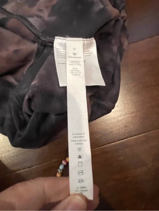 lululemon unlimit Tight Keyhole 6 diamond dye graphite grey - Picture 11 of 13